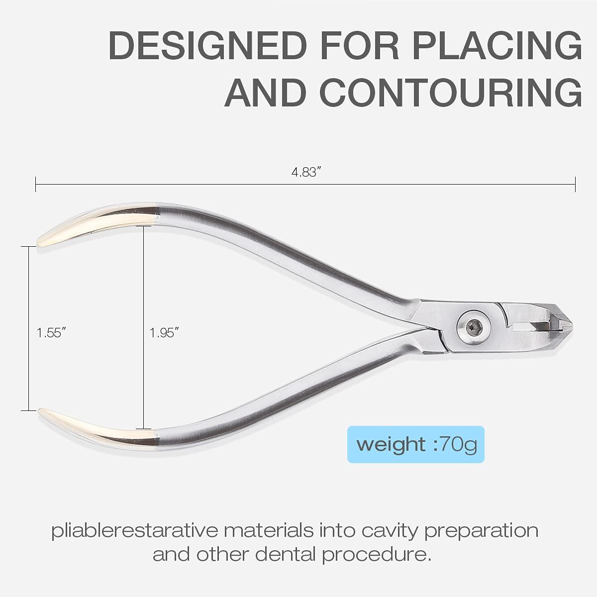 LVCHEN Distal End Cutter Precision Orthodontic Wire Cutter for Braces