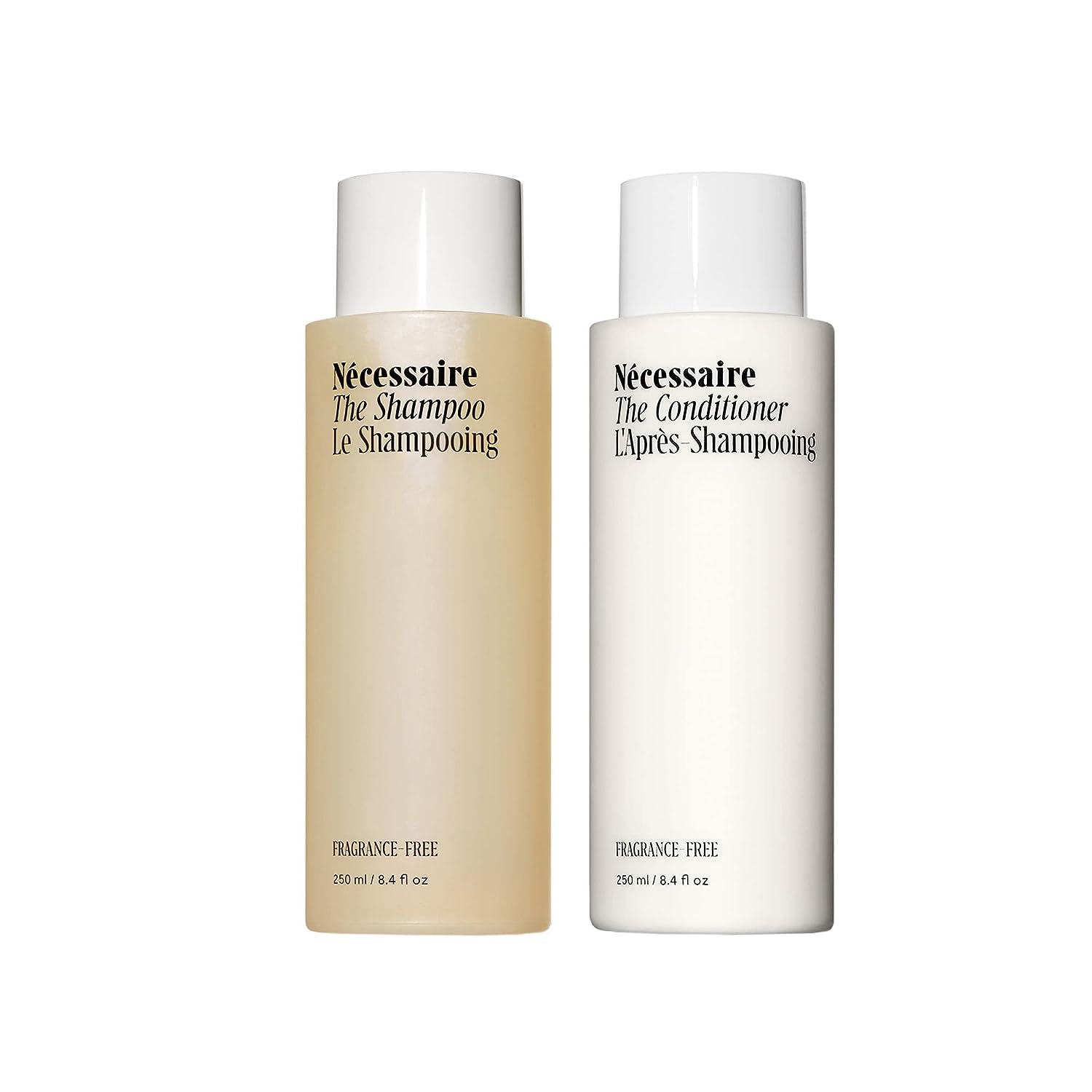 N cessaire Hair Duo: Shampoo + Conditioner Set - Fragrance-Free
