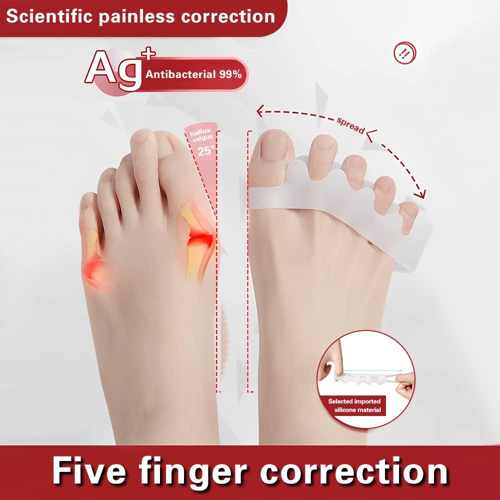 Toe Separator Toe separators for Women & Men, Foot Pain Relief and