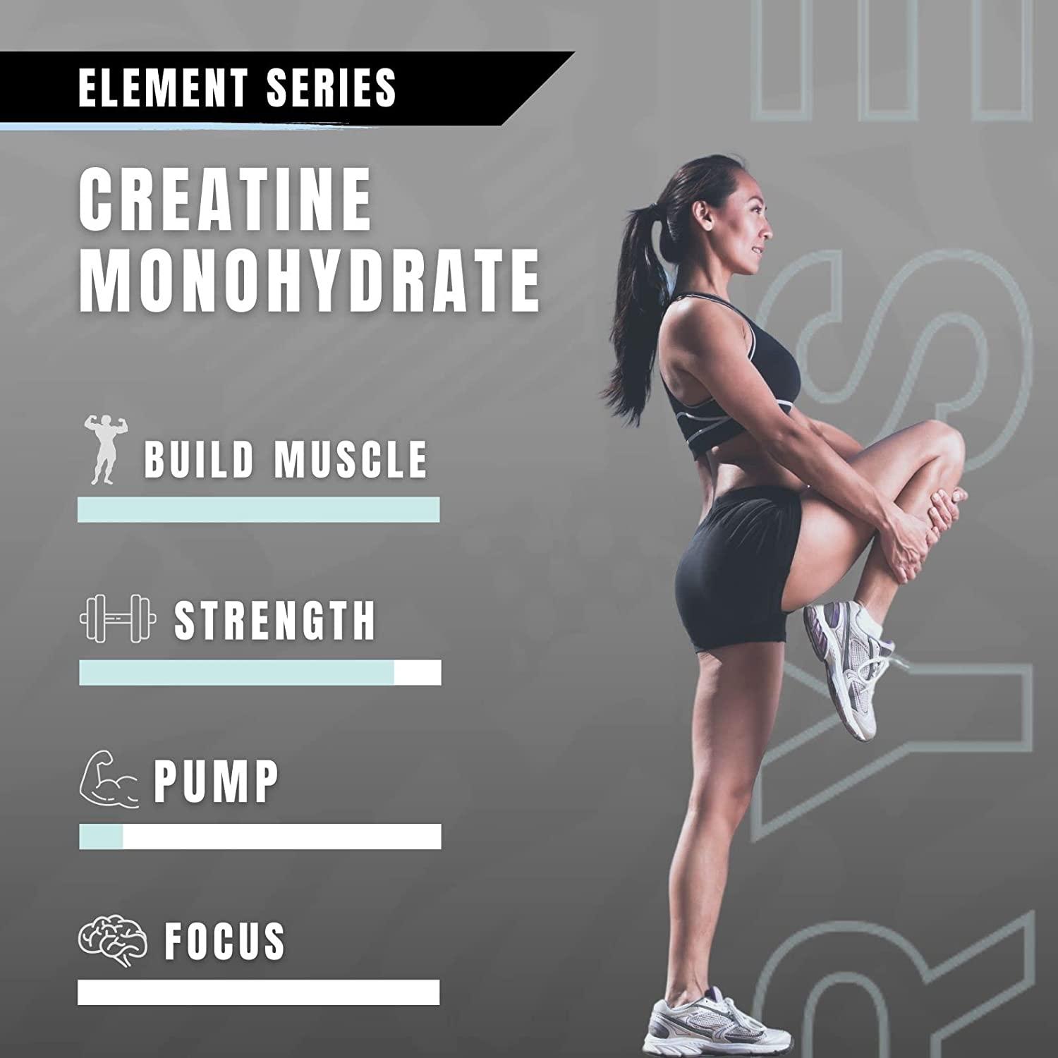 RYSE Element Series Creatine Monohydrate Increase Lean Muscle Mass