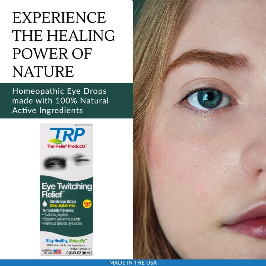 Relief Products Eye Twitching Relief Drops Soothing Eye Drops for