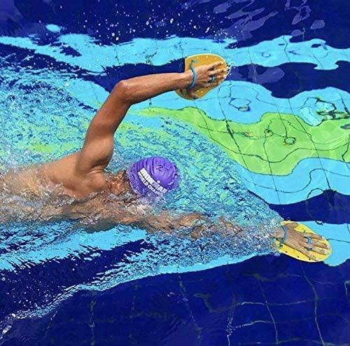 Palette Per Nuoto Synergy - Per Allenamento, 3 Misure, Design Con Fori, Cinghie Regolabili - Foto 7