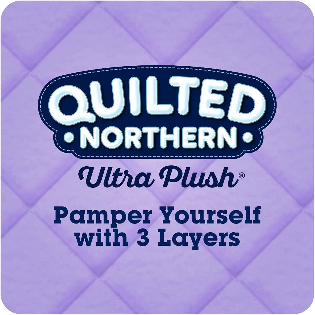 Quilted Northern Ultra Plush Bathroom Tissue, Double Rolls, Unscented,  3-Ply, Toilet Paper