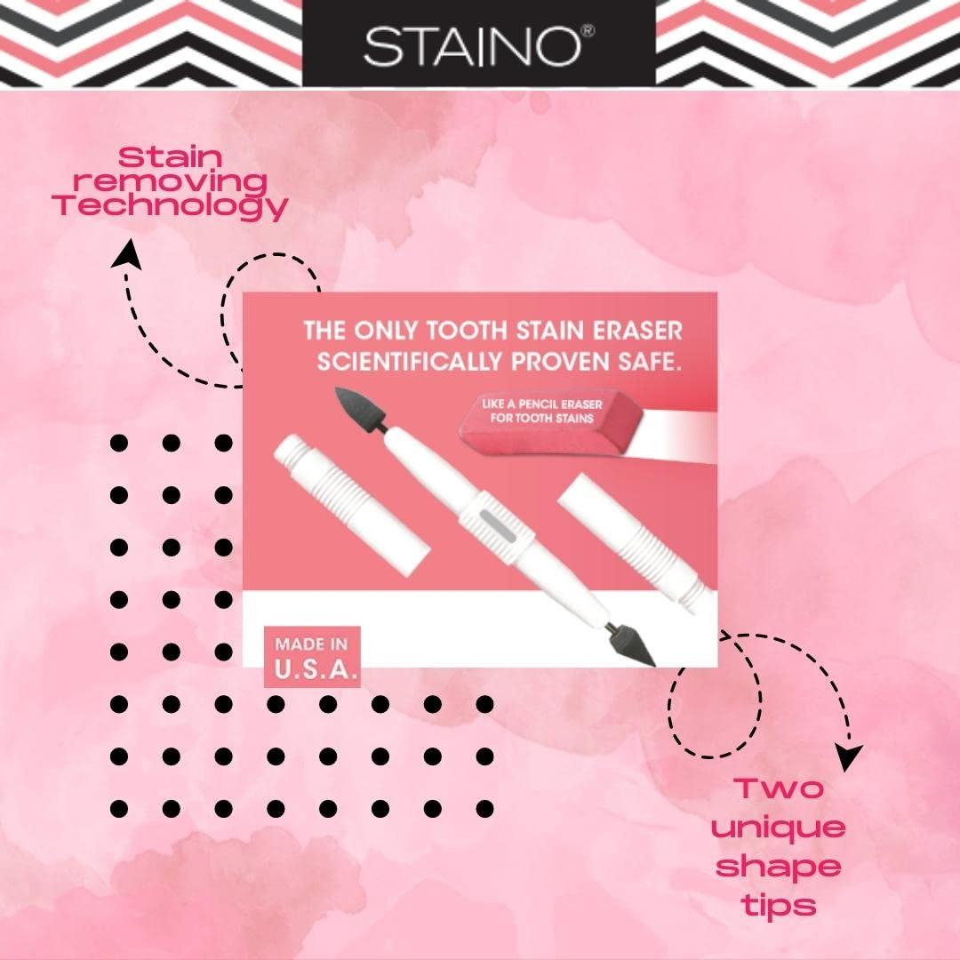 Staino Tooth Stain Eraser Dental Tool 2 Erasers/Unit