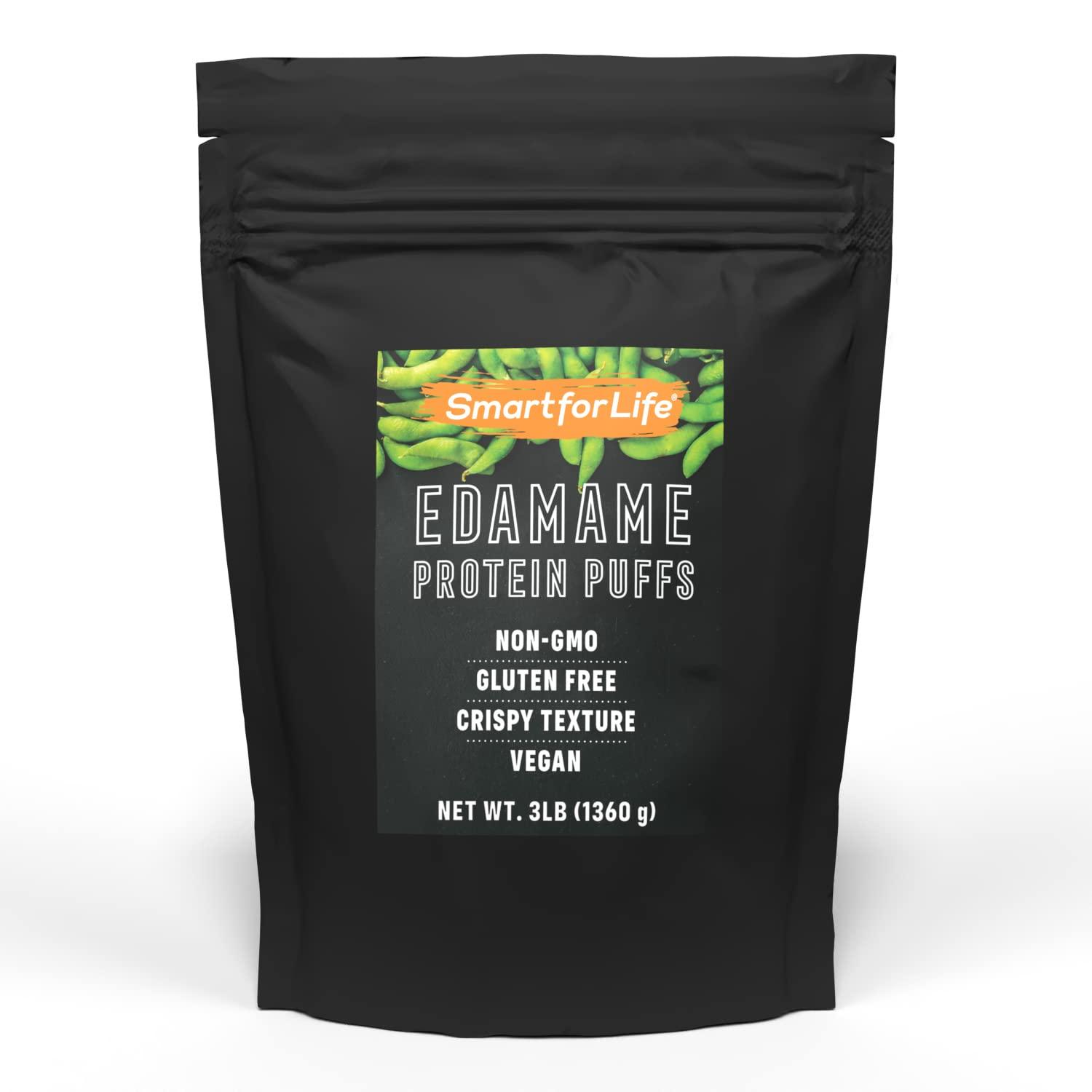 Smart for Life Soy Protein Puffs from Edamame High Protein Zero Sugar