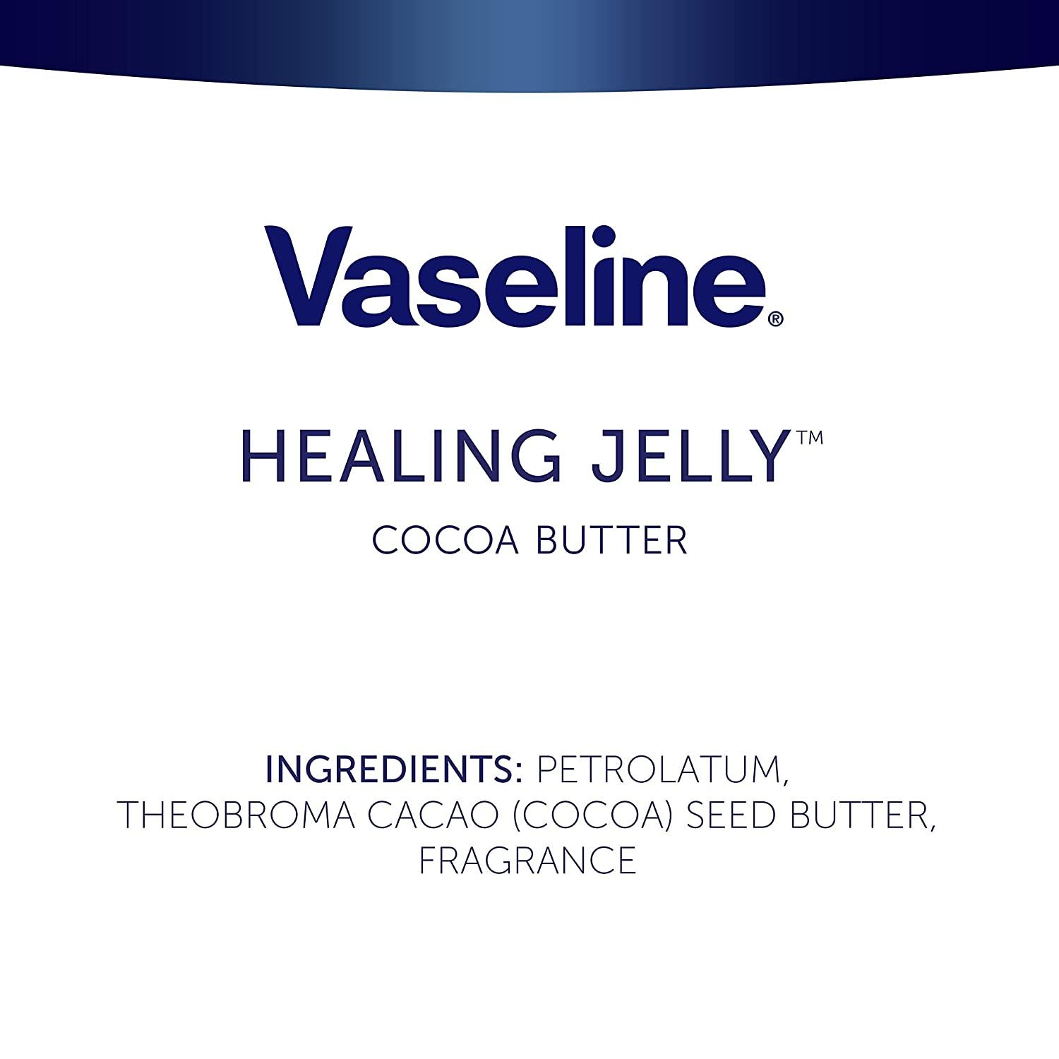 Vaseline Cocoa Butter Moisturizing Bundle Healing Jelly 13 oz