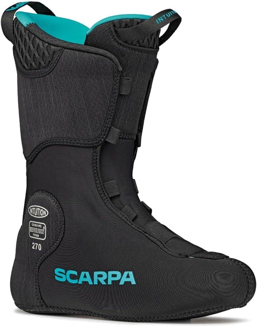 SCARPA Men's Maestrale RS Ski Boots - White/Black/Azure - Size