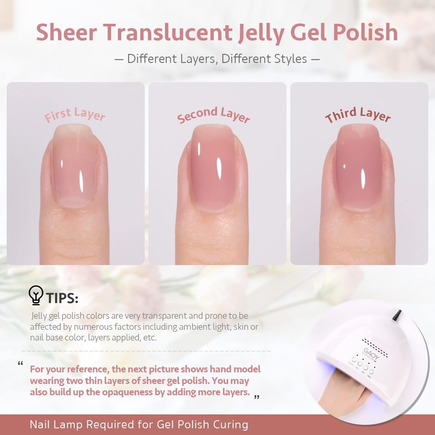 Gelish - Structure Gel/Translucent Pink/ Cover Pink/ Clear (3pcs x 0.5 –  BolsaBeauty Nail Supply