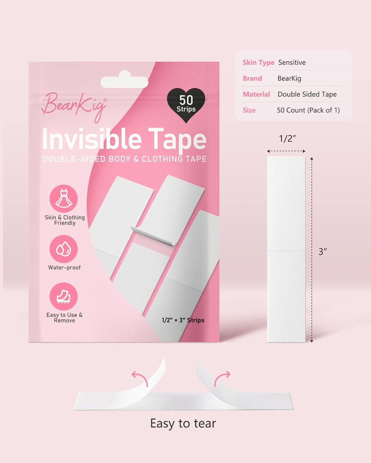 Risque Invisible Double Sided Fashion Tape, 100 strips