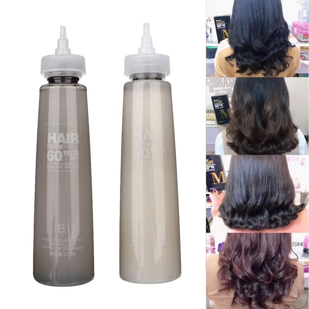 Perm Solution, Perm Lotion And Neutraliser Kit 2Pcs 120Ml Professional