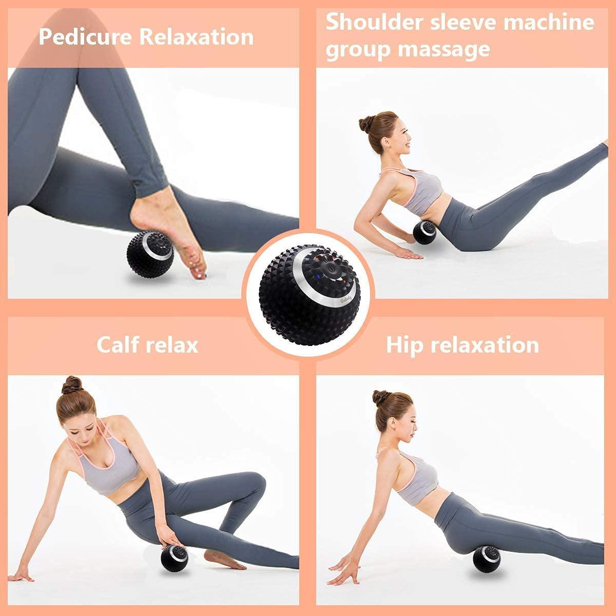 Vibrating Massage Ball Wolady - 4-Speed High-Intensity Relief for Muscle  Tension & Pain - Fitness Yoga Roller | Buy Now with Express International  Delivery | GoSupps.com