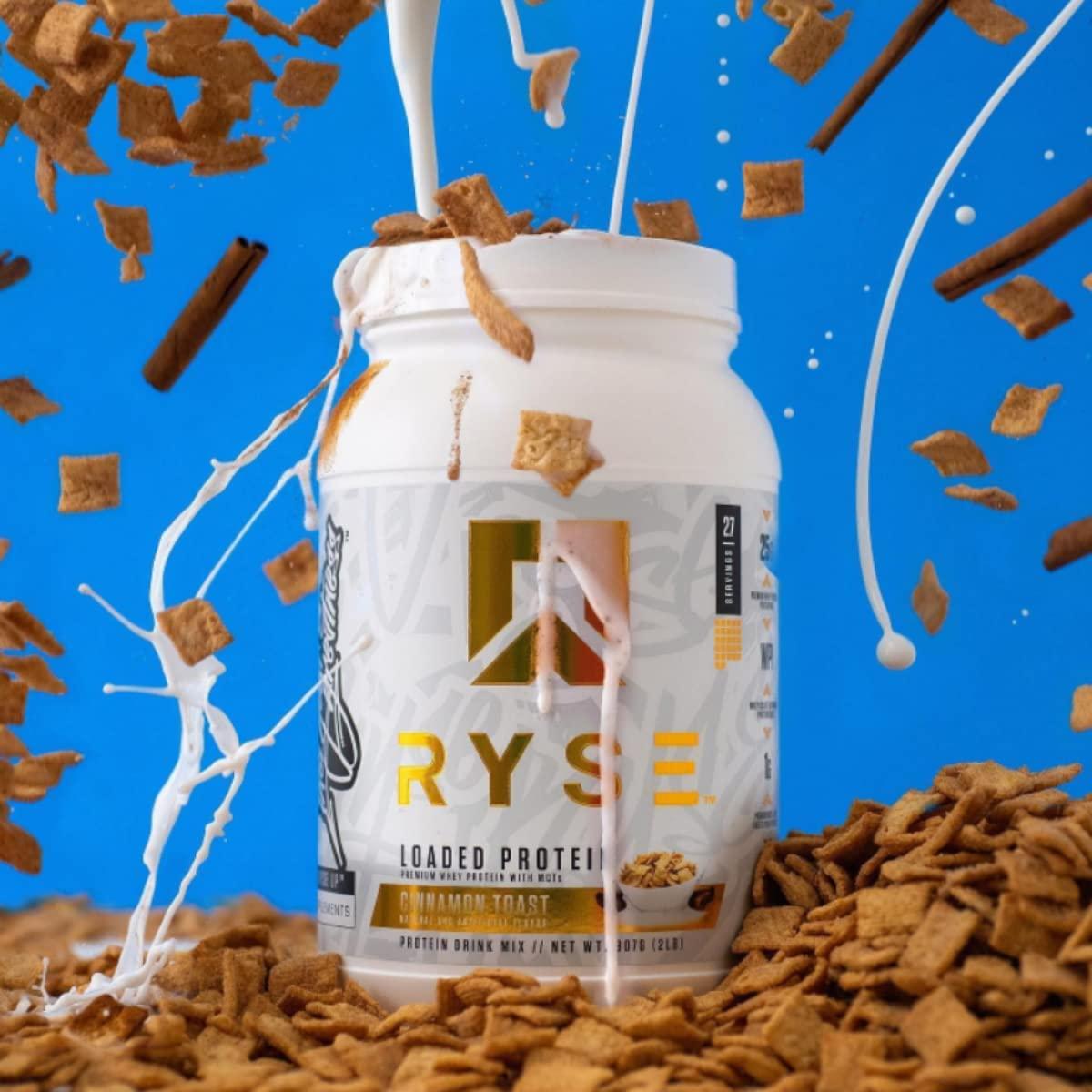 Ryse Core Series Loaded Protein 25g Whey Protein, Prebiotic Fiber