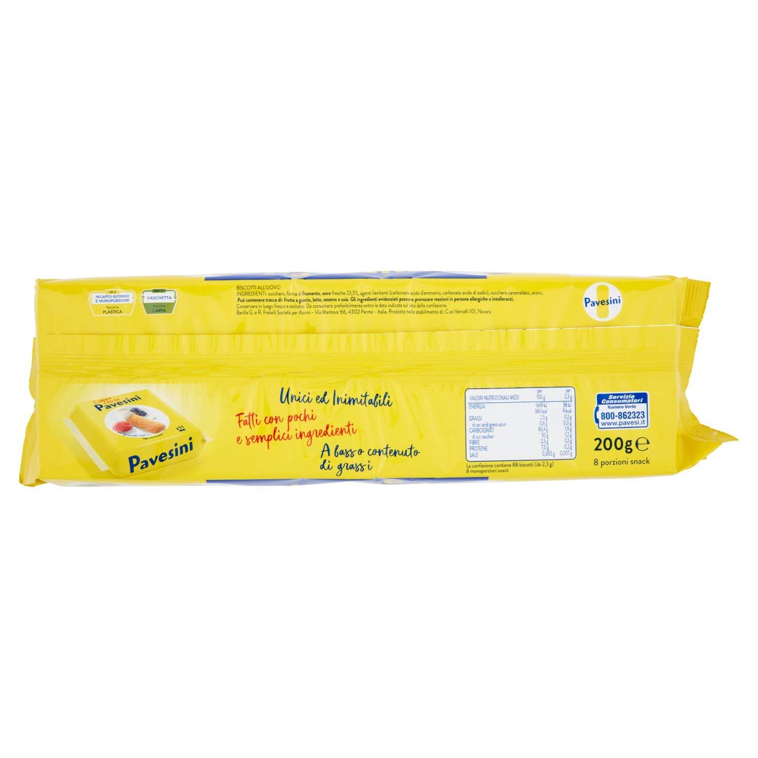 3x Barilla Pavesi Pavesini Gli Originali Italian Biscuits Cookies 200g | Cyprus