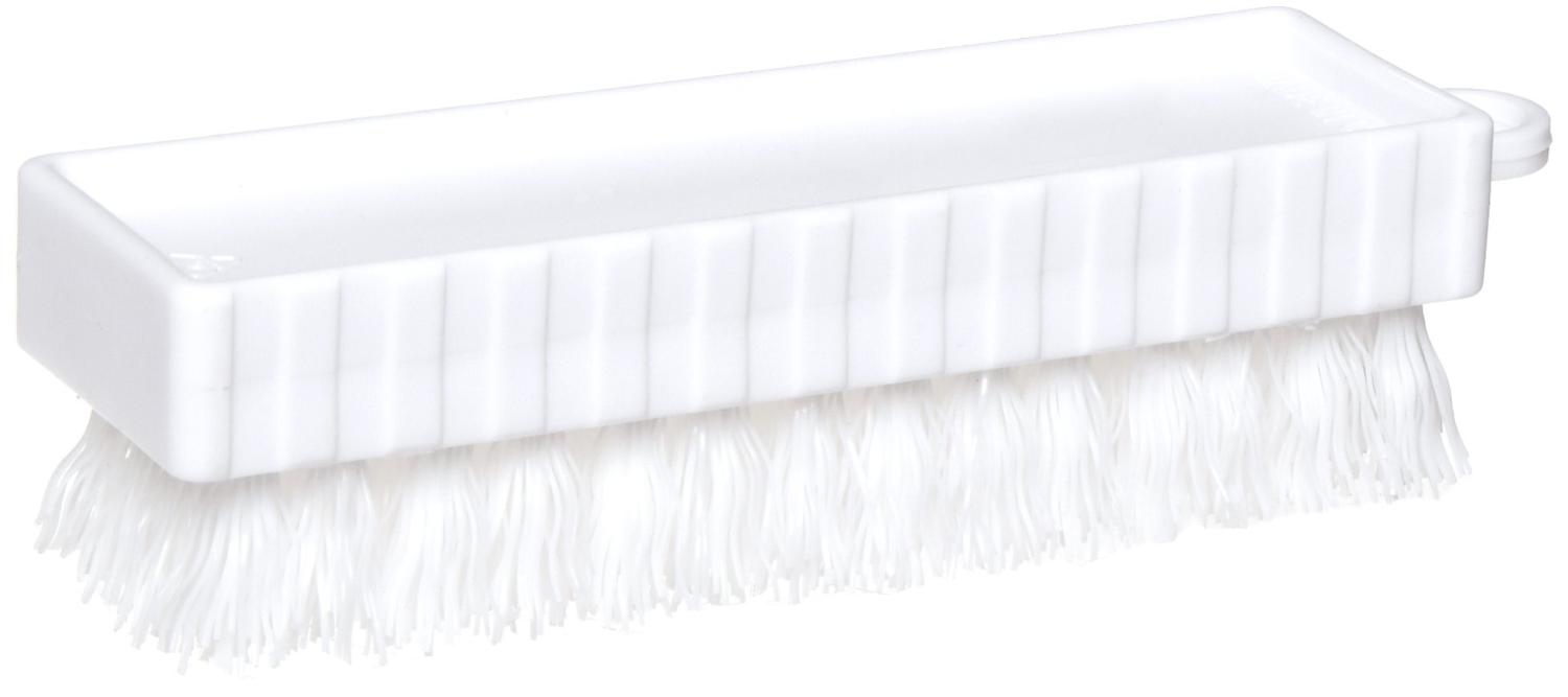 Rubbermaid Commercial FG9B5800WHT Plastic Hand and Nail Brush Polypropylene Bristles White