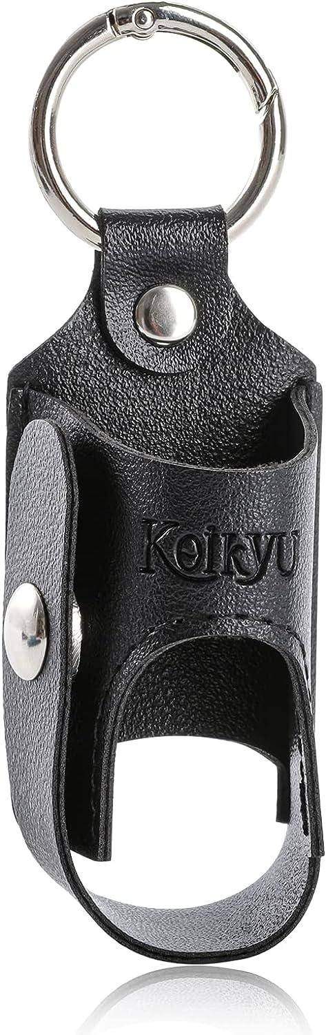 Koikyu PU Leather Inhaler Holder for L Shaped Asthma Inhaler Travel