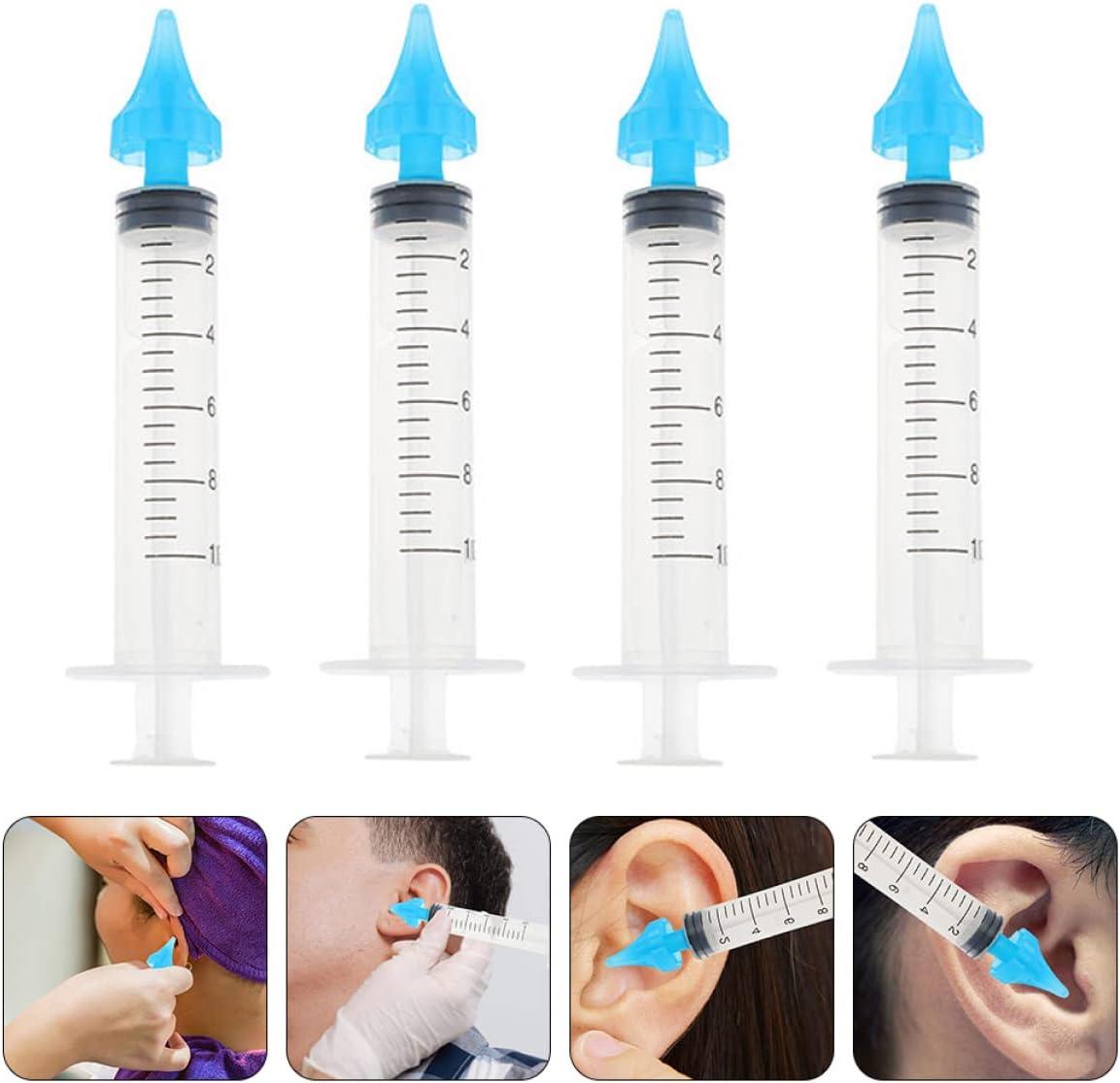 16 Pcs Ear Wax Ear Irrigation Syringe Ear Cleaning Syringe Ear Bulb