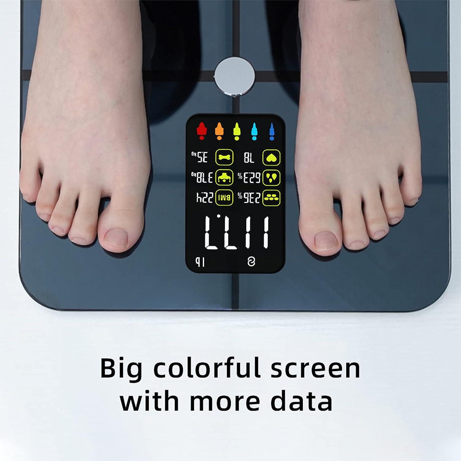 Bonlala Body Fat Scale Smart BMI Scale, Smart Scales Designed for