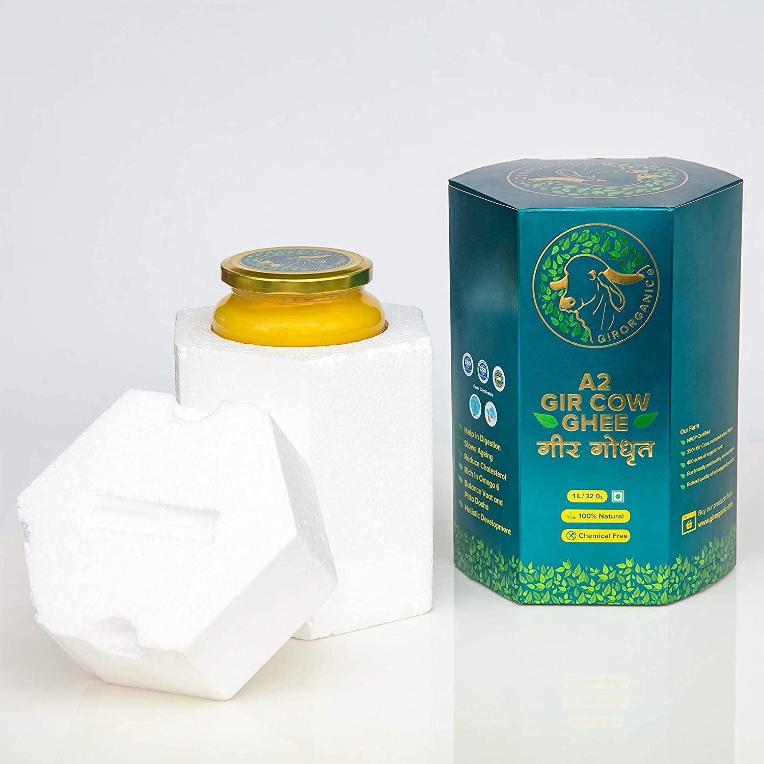 Organic Grass Fed A2 Ghee Clarified Butter from Unsalted