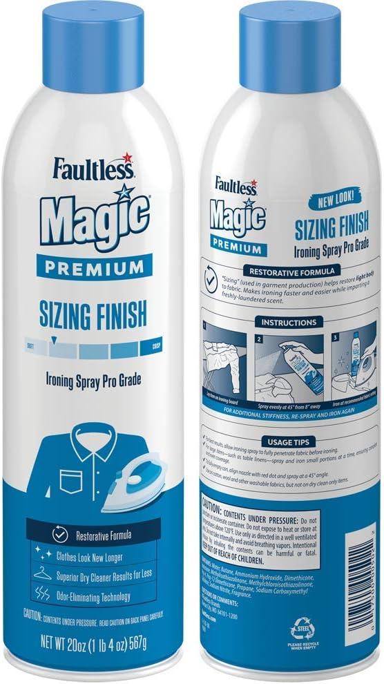 Magic Sizing Extra Crisp Ironing Spray (2 x 20 oz)