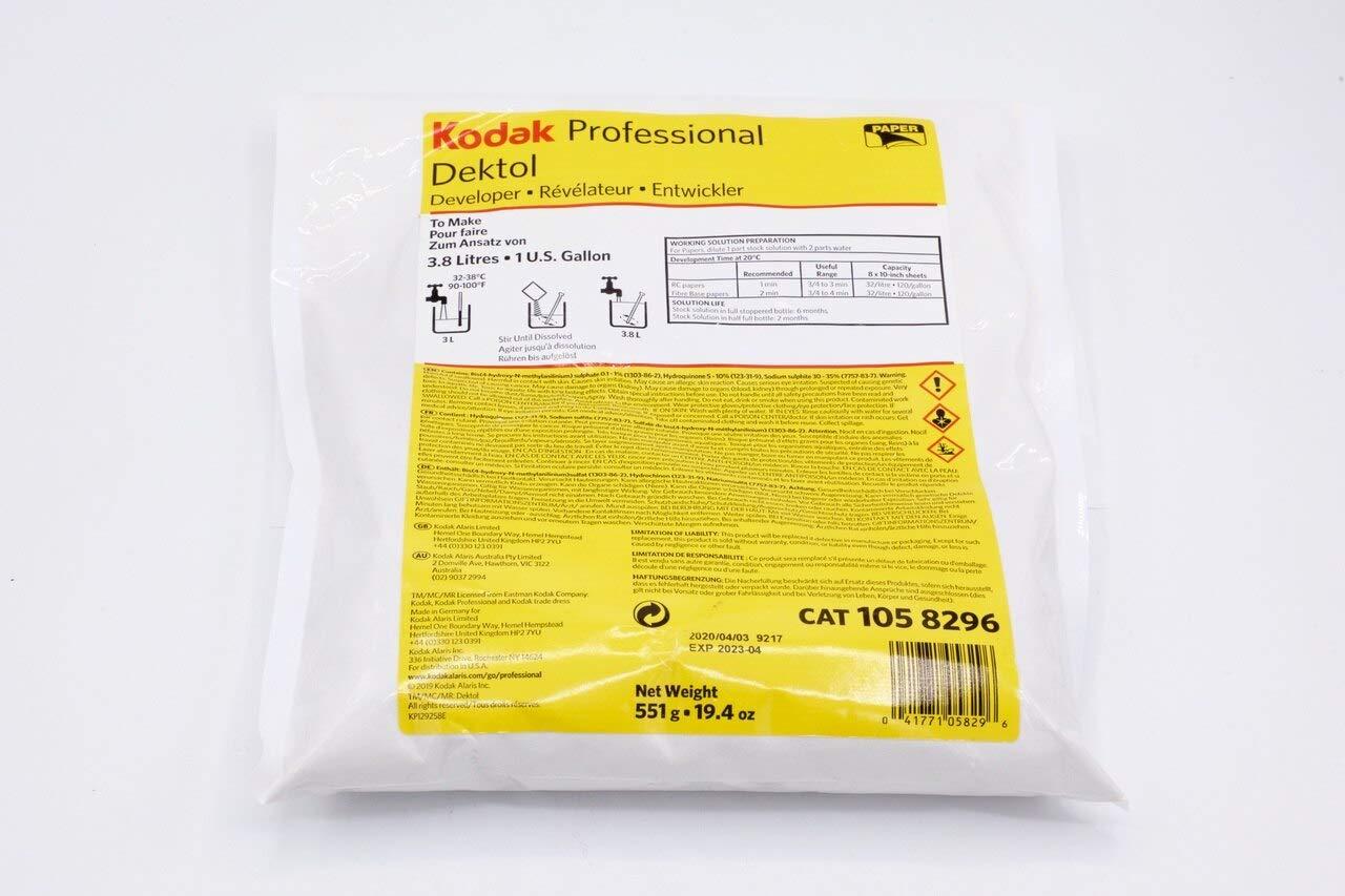 KODAK Professional Dektol Black & White Paper Powder Developer, Makes 1