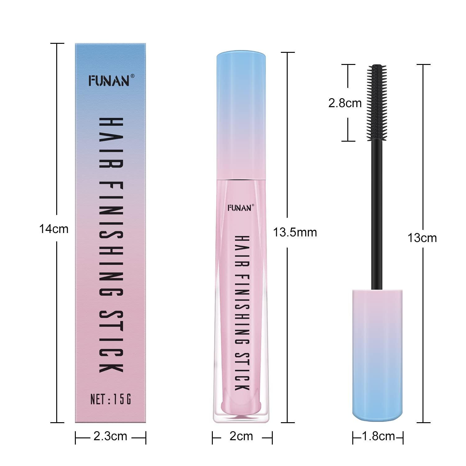 Funan Hair Finishing Stick for Small Broken Hair 3 Pack, Broken Hair