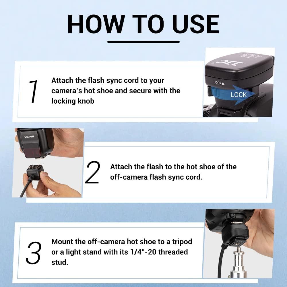 Meike Cavo TTL Prolunga Flash 2mt OC-E3 X Canon 430EX 430EXII 580EX 580EXII - Foto 5