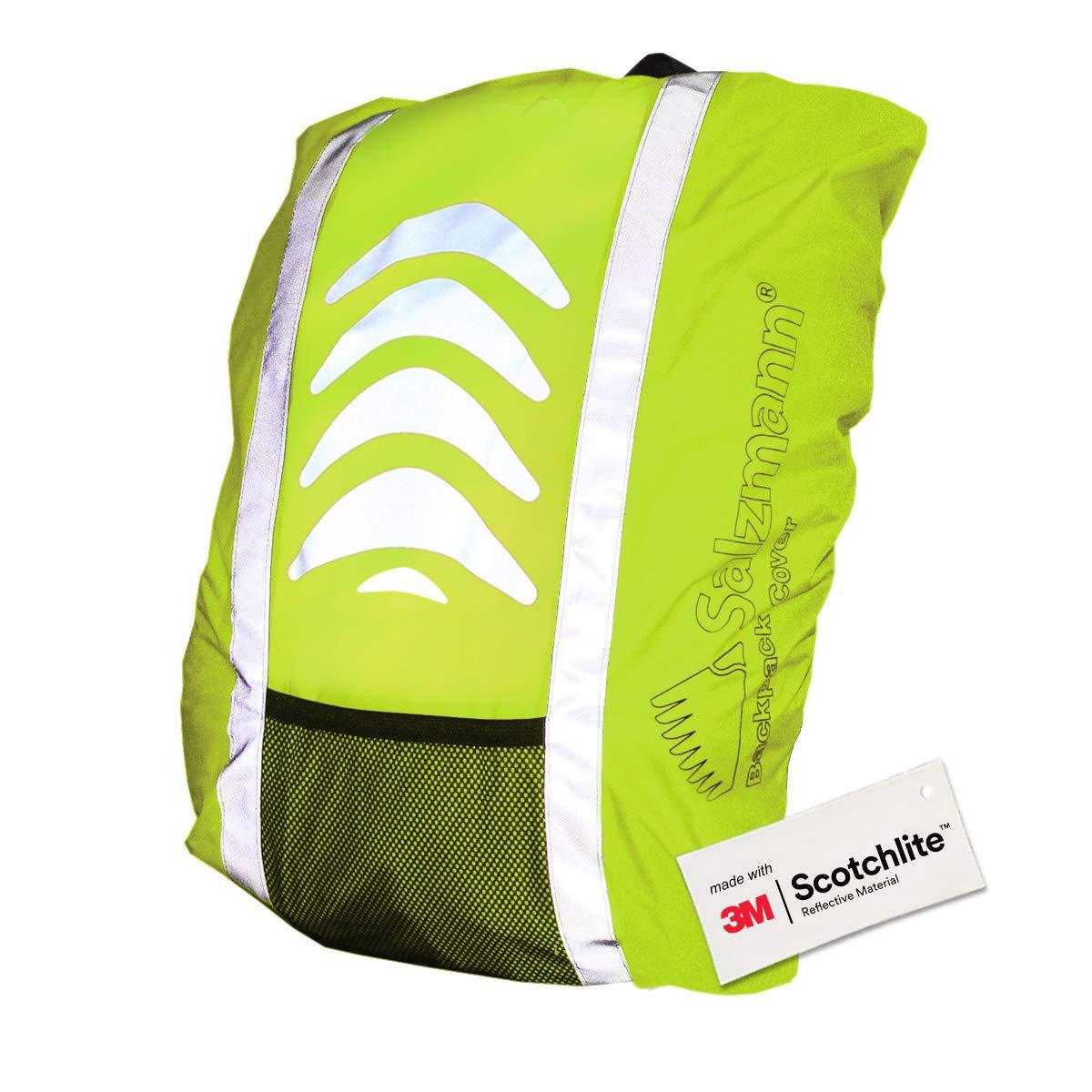 Salzmann 3M Reflective Backpack Cover | High Visibility, Waterproof ...
