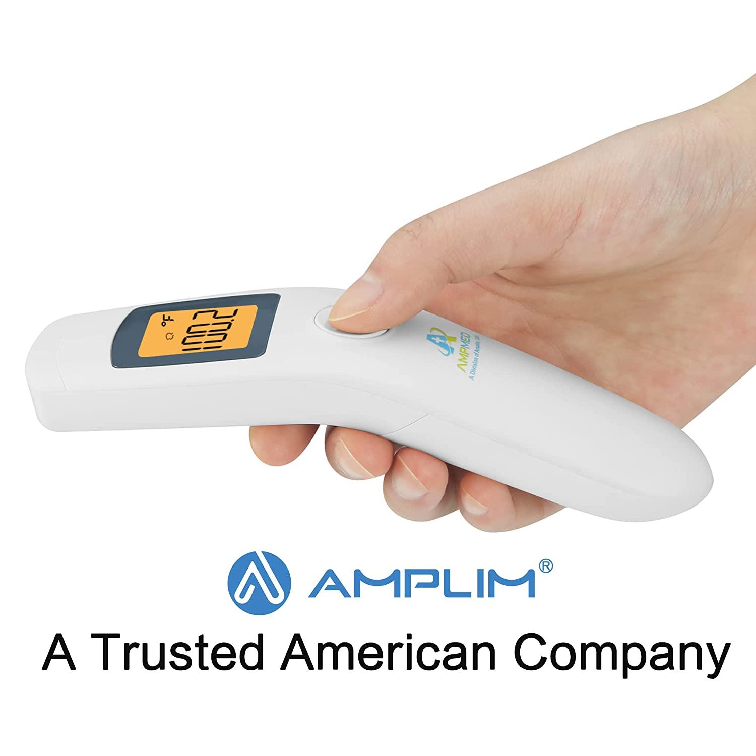 Amplim No Touch Forehead Thermometer NonContact Medical Grade
