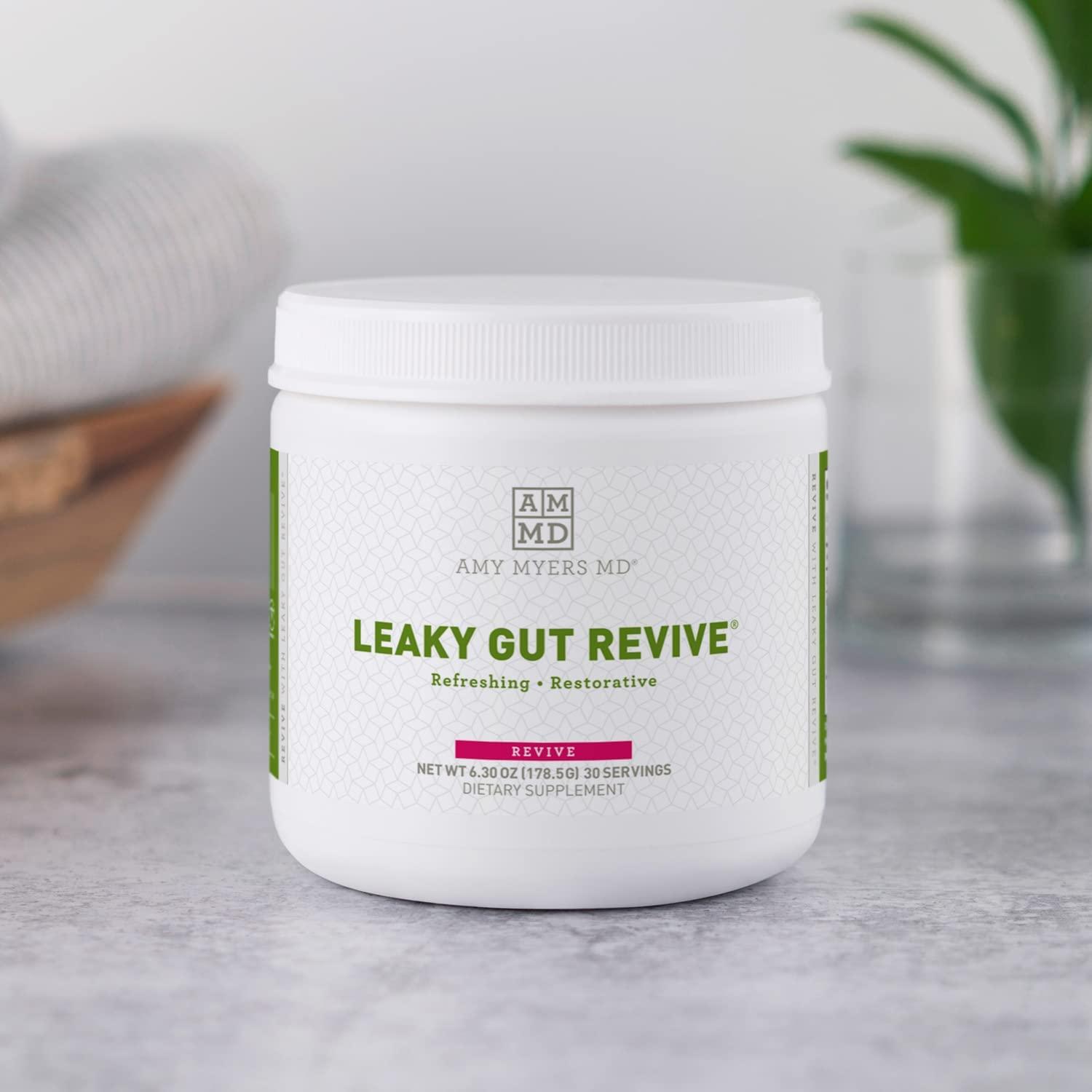 Dr. Amy Myers Leaky Gut Revive Powder L Glutamine Supplement for Gut