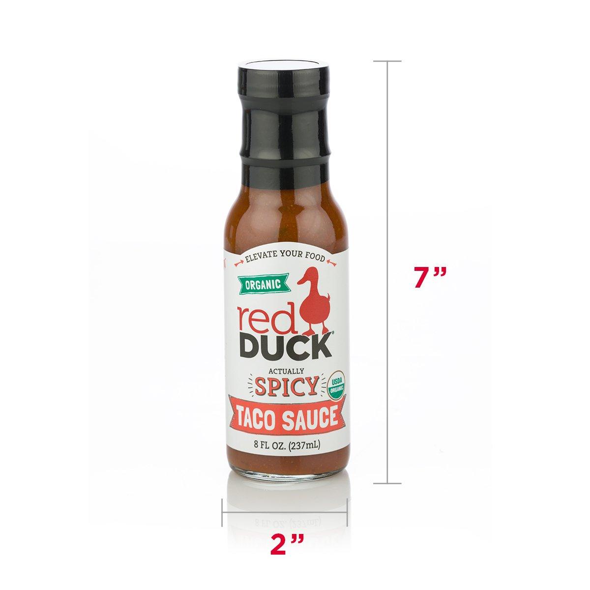 Red Duck Actually Spicy Organic Taco Sauce GlutenFree & All Natural