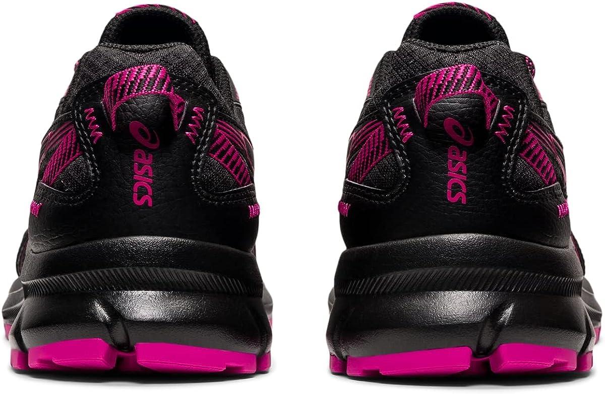 ASICS Women's Trail Scout Running Shoes Black/Fuchsia Red