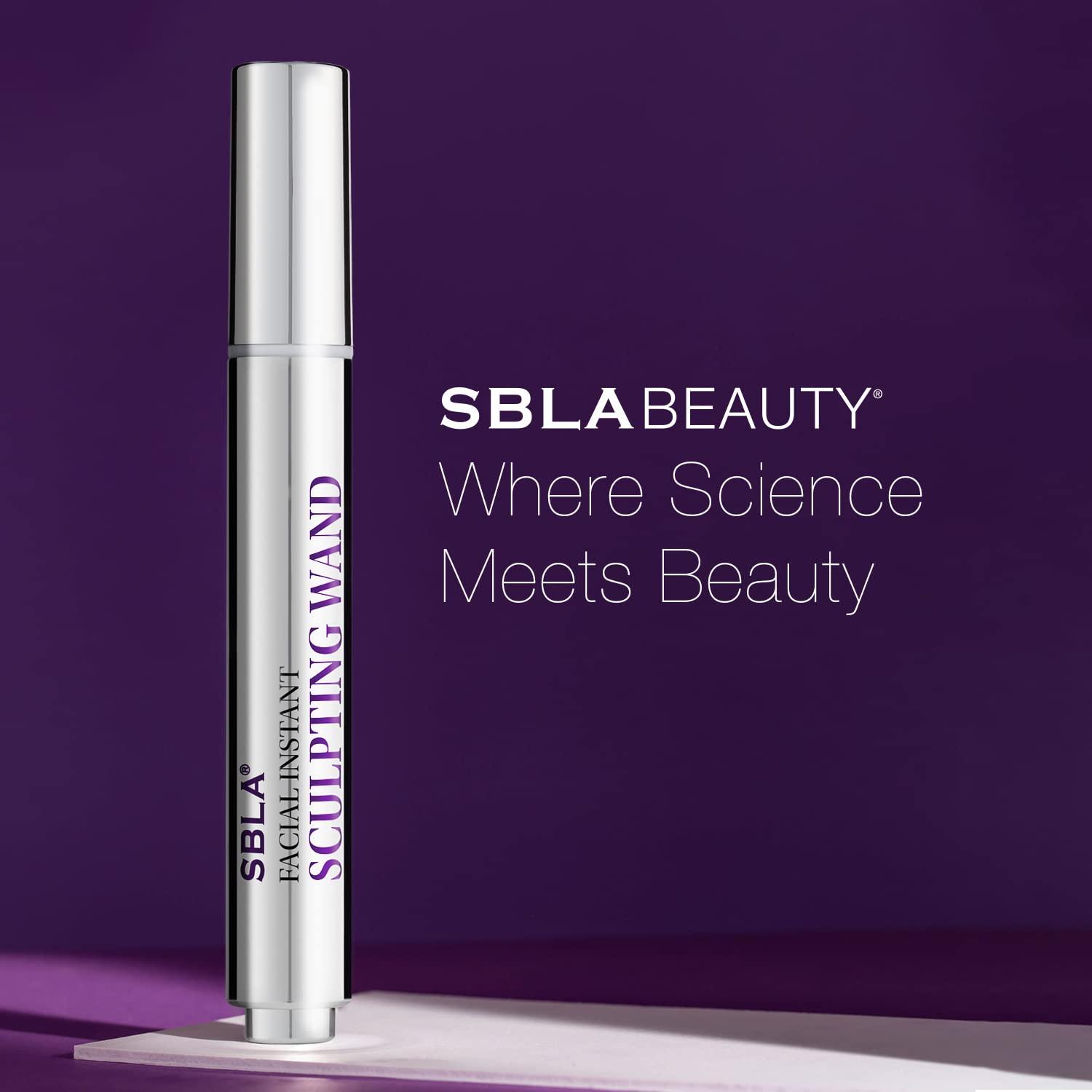 SBLA Beauty Facial Instant Sculpting Wand Advanced Anti-Aging Serum For  Smoothing Skin Tightening Brightening All Skin Types & Reducing Lines and  Wrinkles Vitamin C Instant Facial Wand 0.23 Fl Oz / 6.8mL (