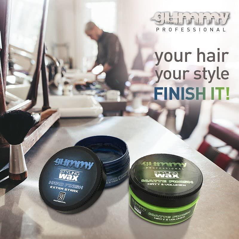 Gummy Styling Wax Matte Finish 5.07 Fl. Oz (150ml) Matte & Volume