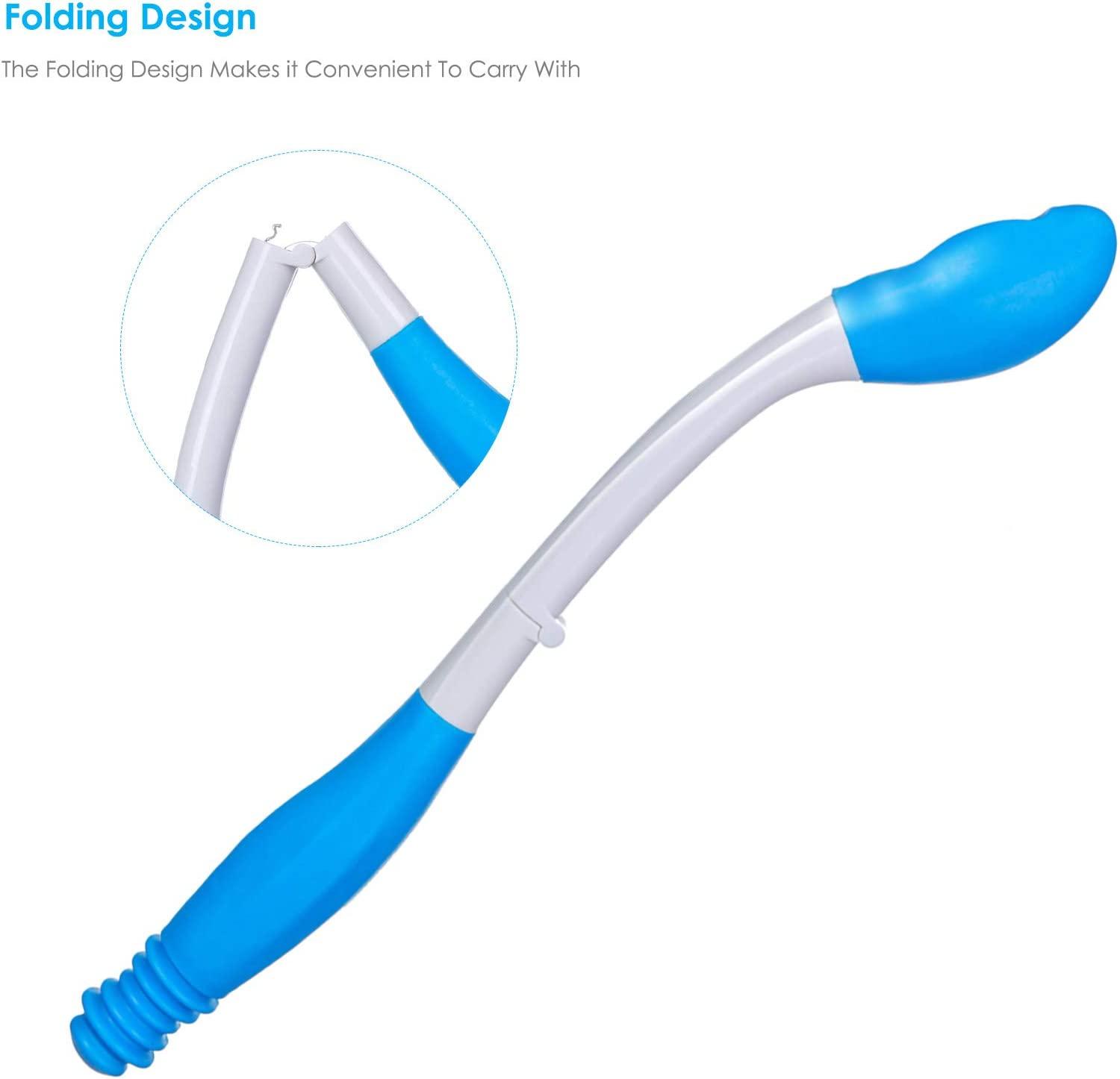 SOONHUA Long Reach Comfort Wipe, Toilet Aid for Wiping, Folding Self