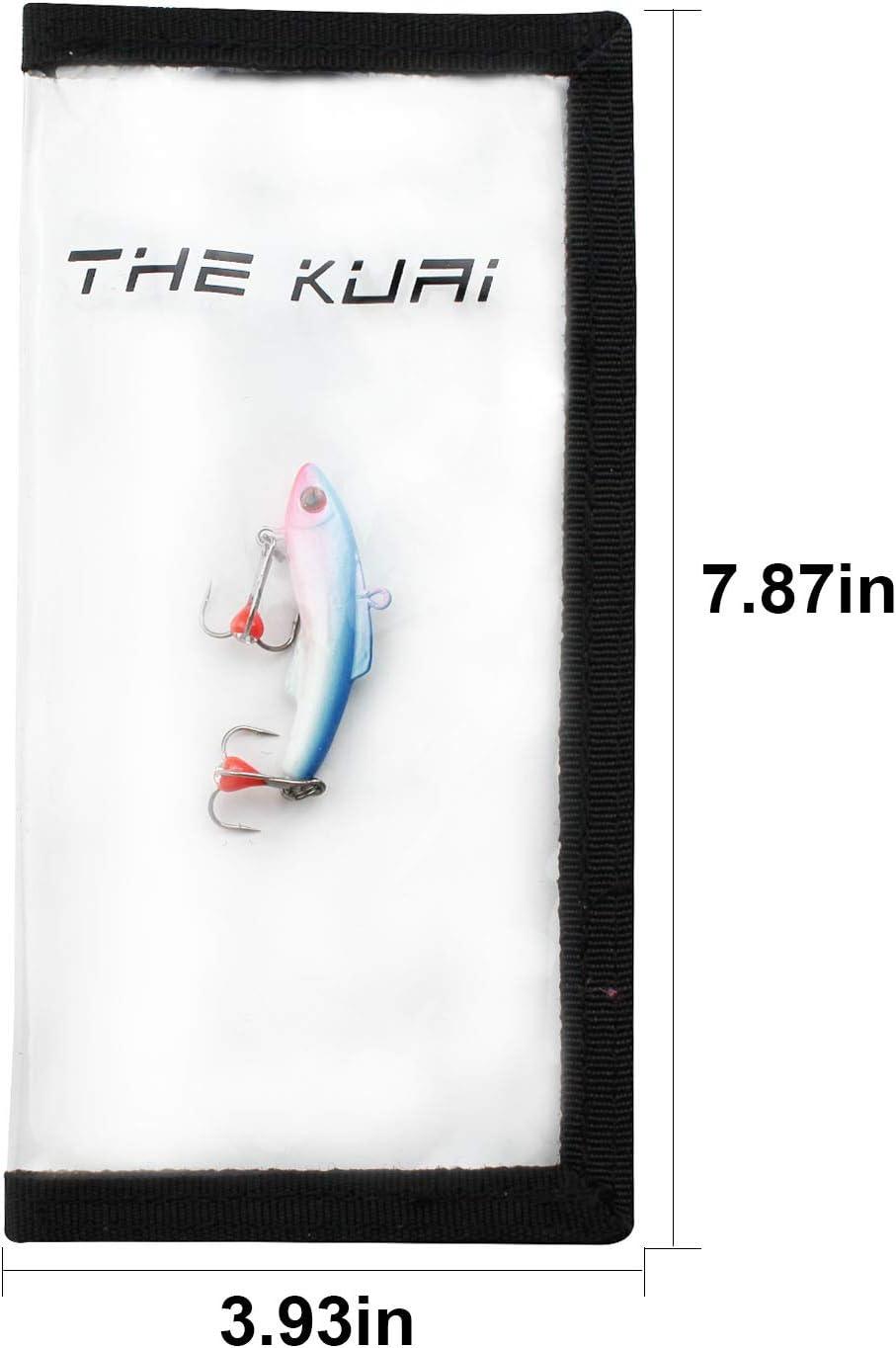 Thekuai Fishing Lures Cover, 5 Piece Lure Wraps,Boat Carpeting, Fishing  Hook Covers,Durable & Clear PVC, Keeps Children, Pets and Fishermen Safe  from Sharp Hooks!( 8 L x 8 W )