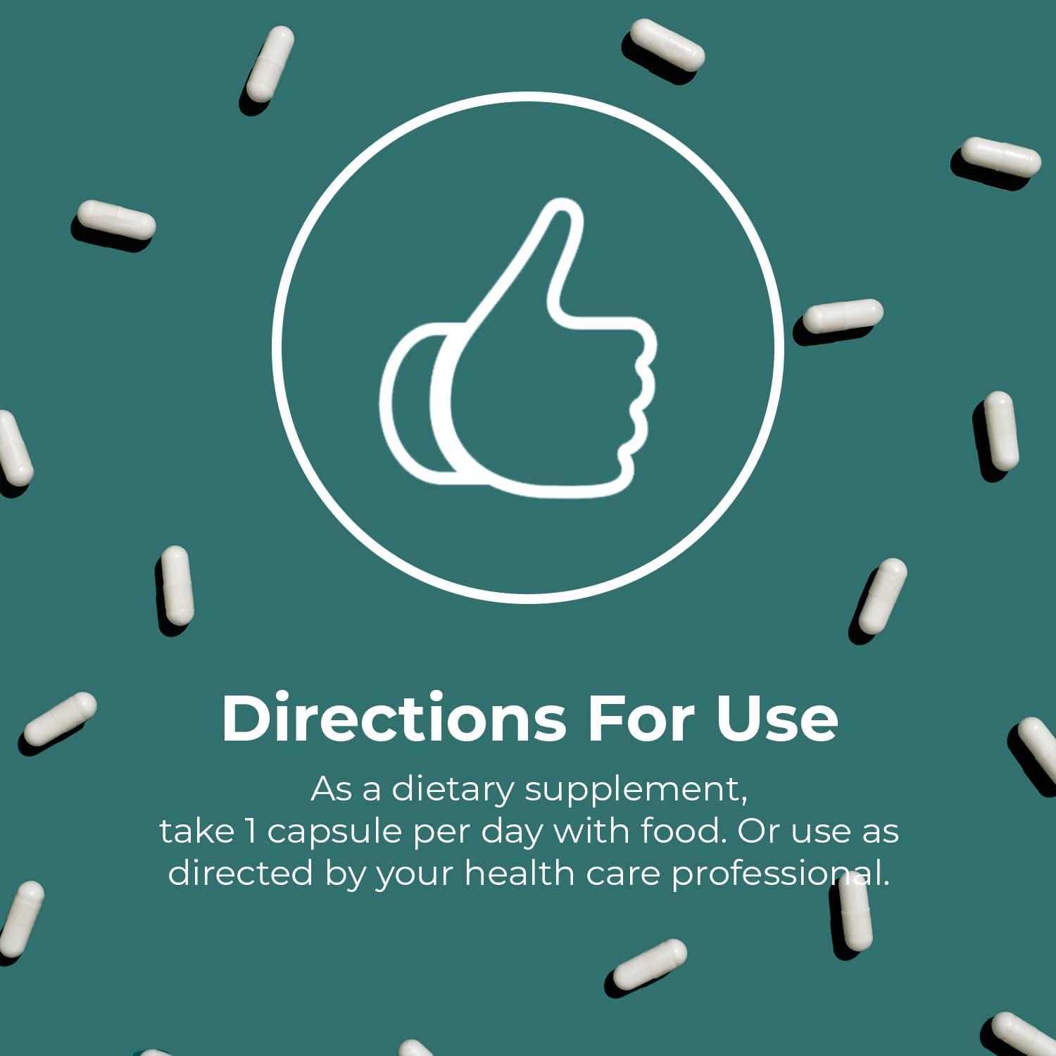 Jigsaw Health MagPure Glycinate 120 Capsules Premium Magnesium Supplement for Relaxation