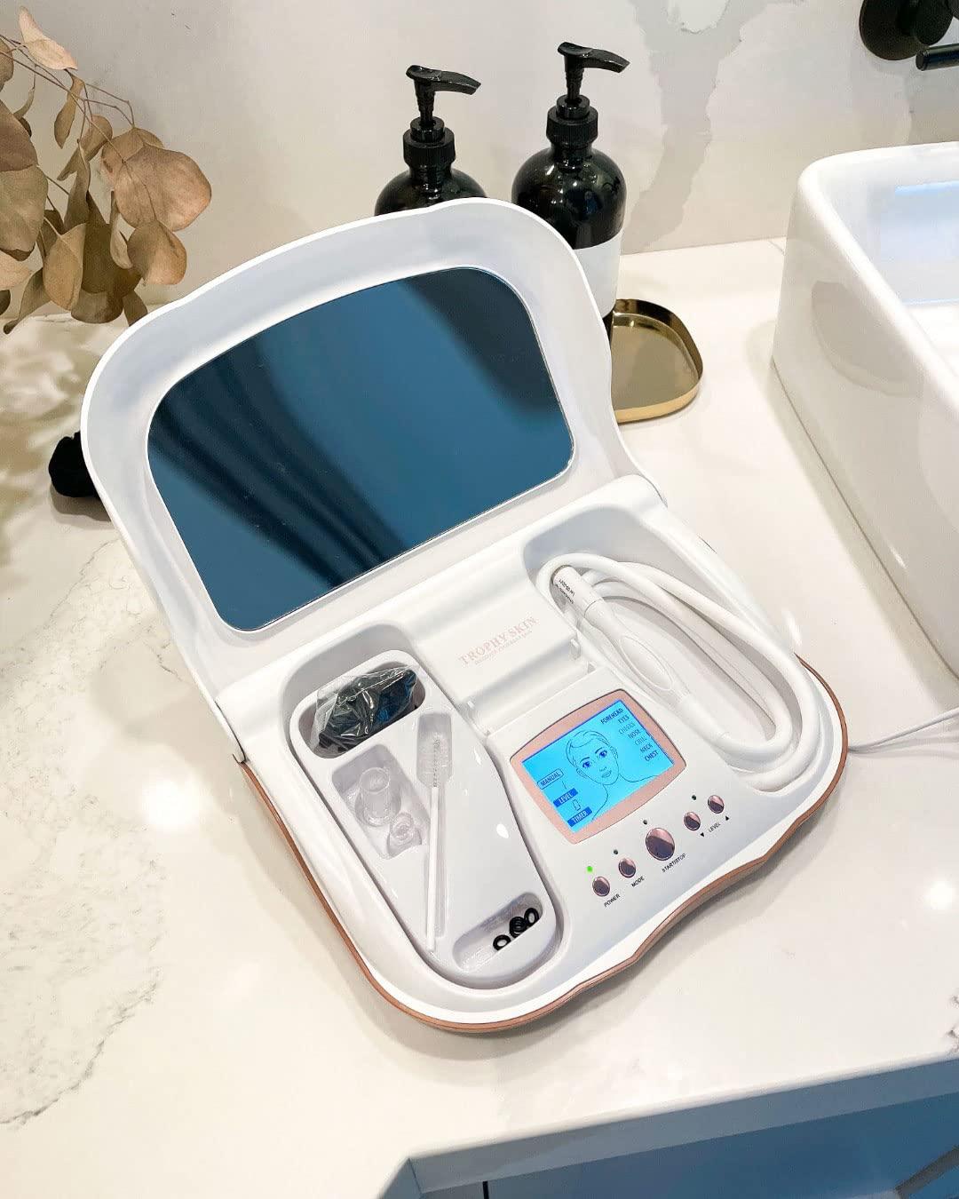 Trophy Skin MicrodermMD at Home Microdermabrasion Beauty System for  Exfoliation and Anti-Aging