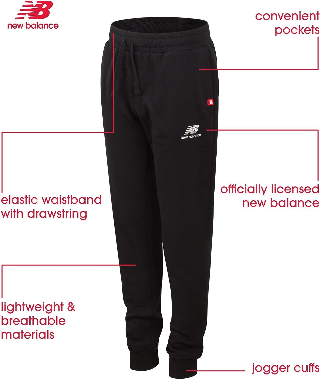 New Balance Girls' Sweatpants - Active Fleece Jogger Pants (Size