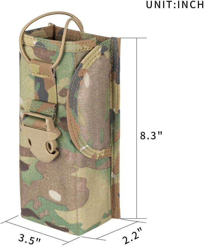 EXCELLENT ELITE SPANKER Tactische universele Radio Holster Pouch Houder Case Bag Molle Verstelbare Militaire Walkie Talkie Houder (Multicam