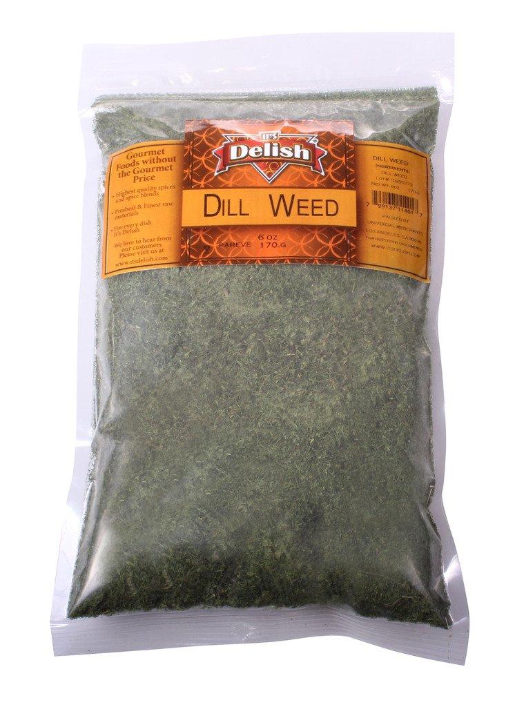 Dried Dill Weed by Its Delish, 20 Lbs Bulk Bag, Premium All Natural