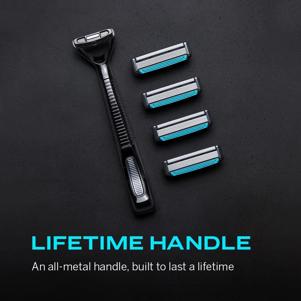 Shavelogic SL5 Shaving System AllMetal Handle, Attachment