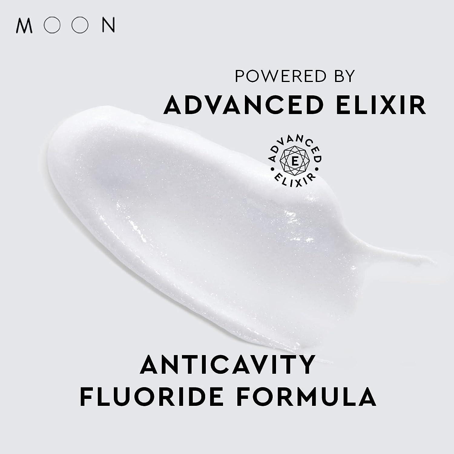 MOON Platinum Advanced Whitening Stain Removal Toothpaste Fluoride