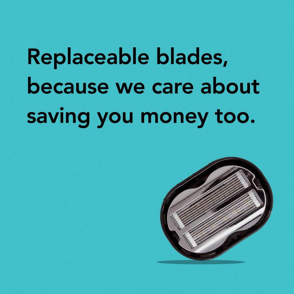 3 Pack Premium Omnishaver Replacement Cartridge Refill Kit with One