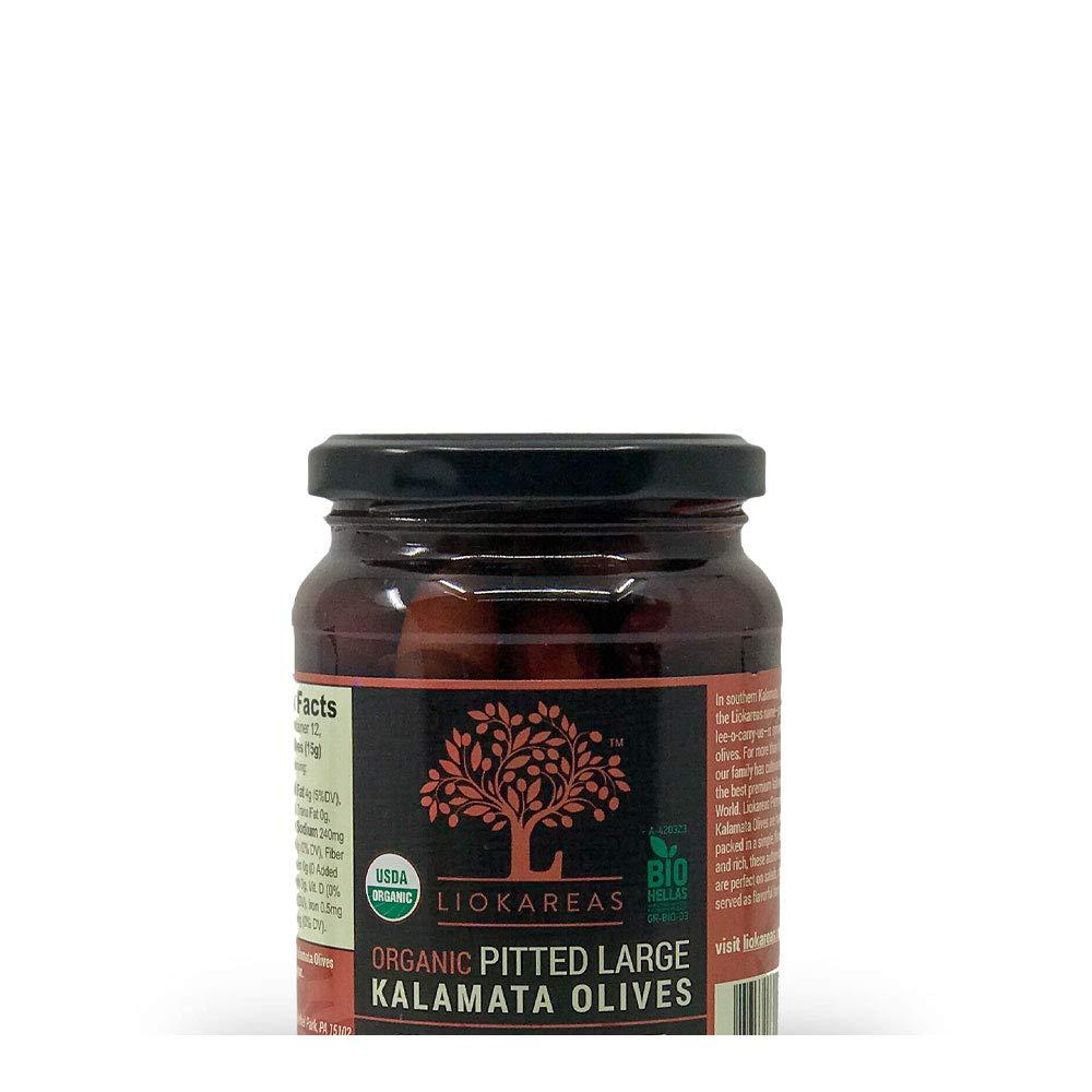 Organic Black Kalamata Olives NONGMO Gluten Free Large Pitted