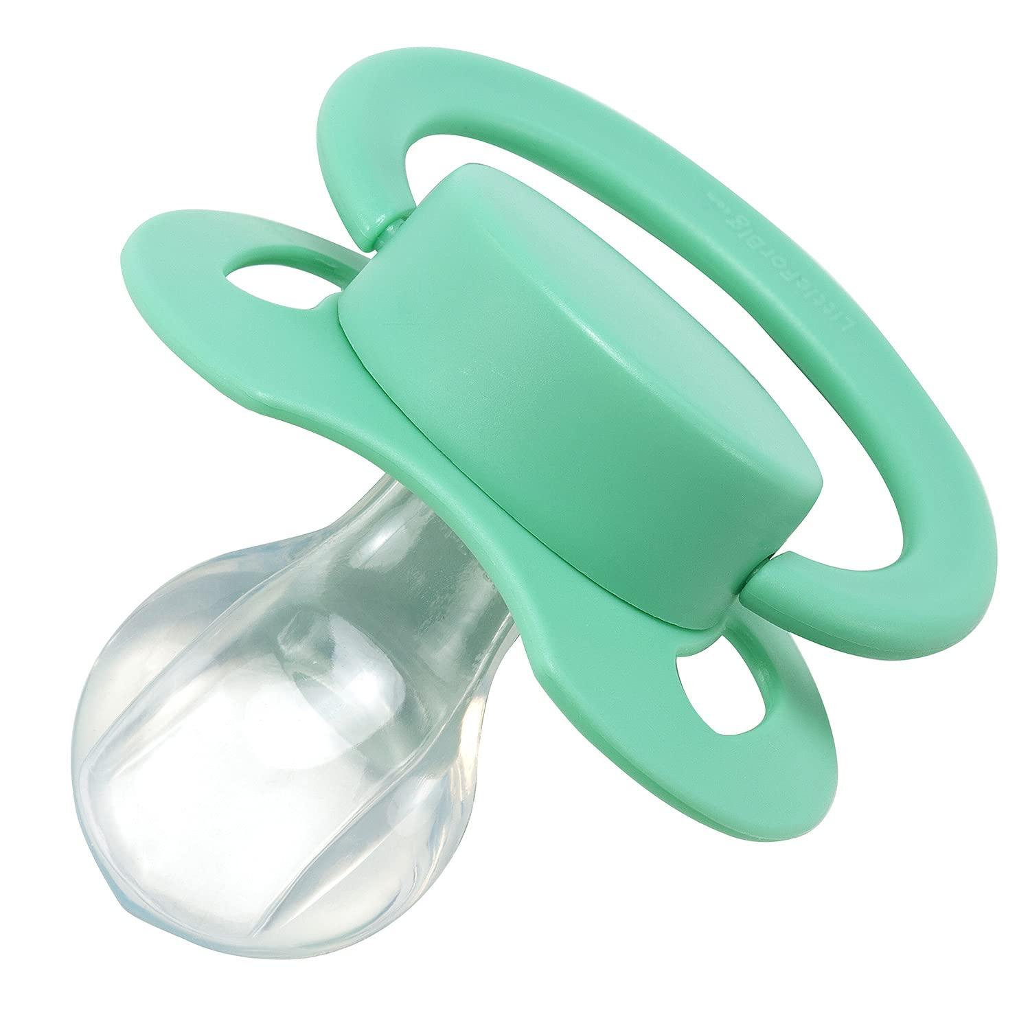 thumbnail image 2 of New Design Factory Round Adult Sized Pacifier Bulk Natural Rubber 2 of 11