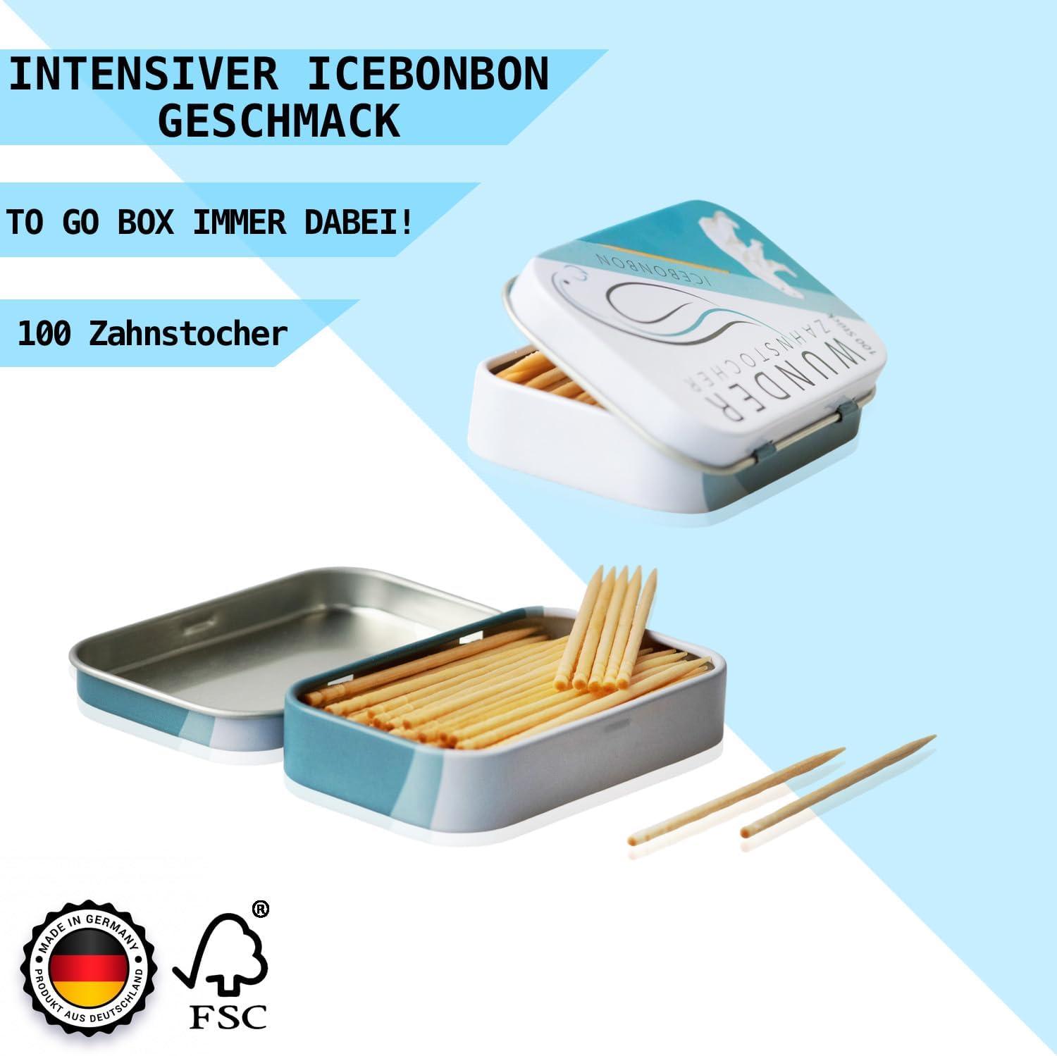 Wonder Toothpick Flavoured toothpicks Chewing Gum PlasticFree