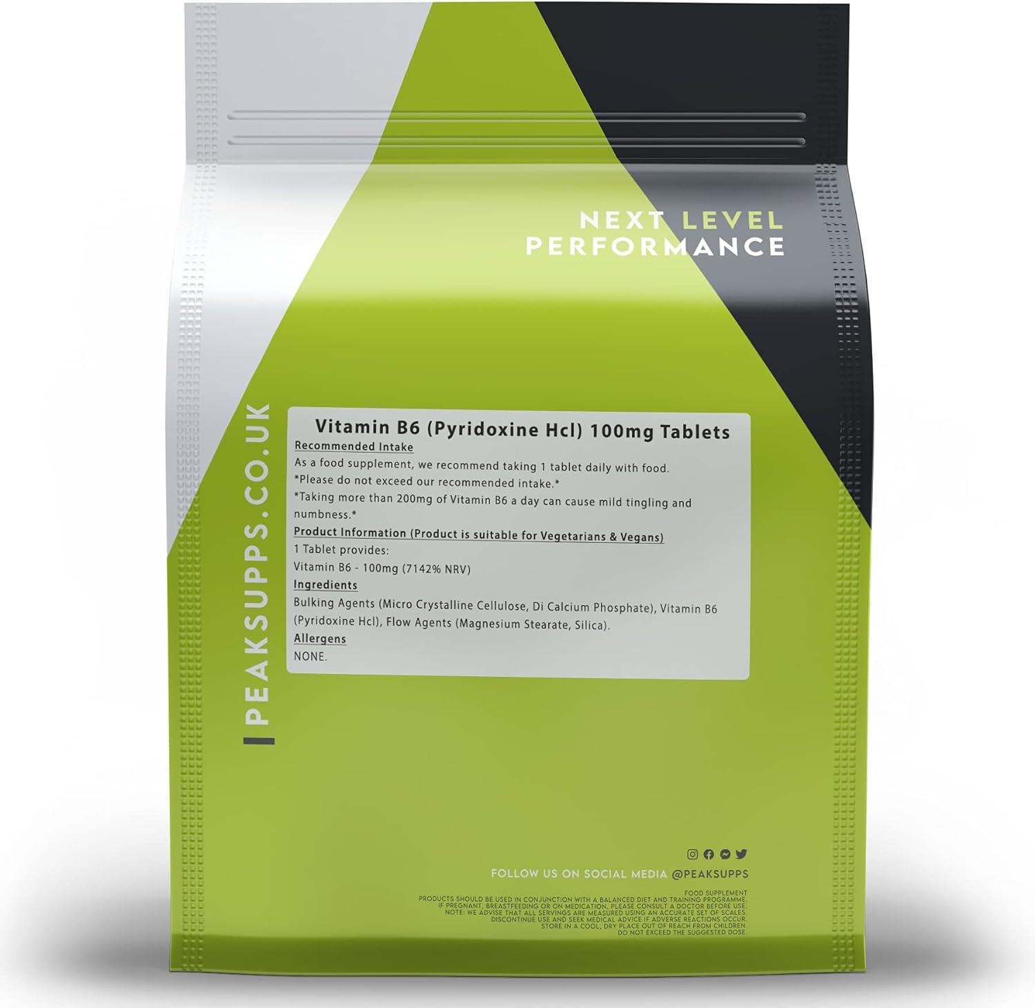 Vitamin B6 100mg | Vitamin B6 Tablets | Natures Aid - View #10