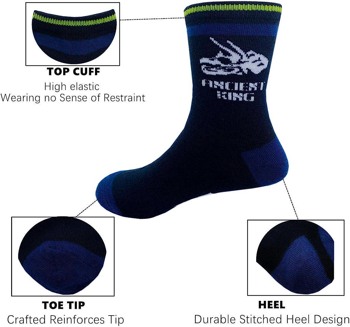 10 Paar Kindersocken Mit Dinosaurier Muster - Sport Socken Für Jungen