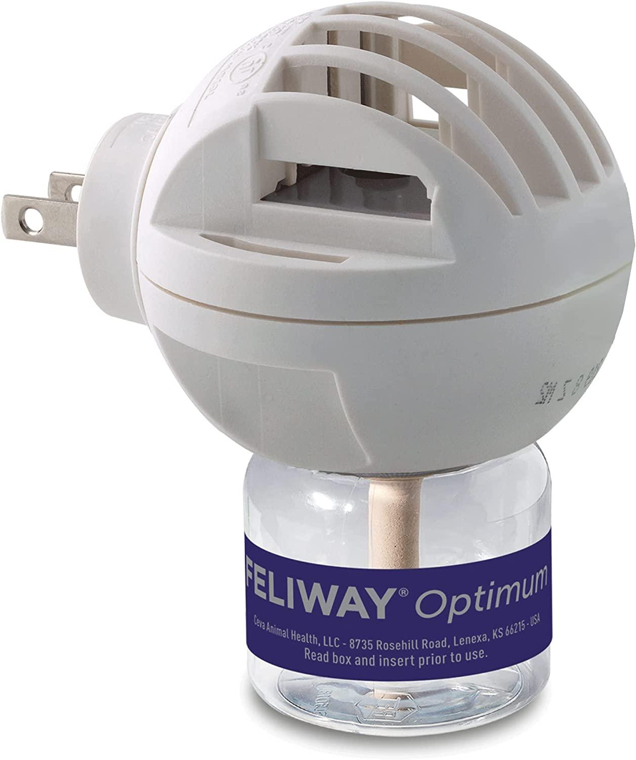 FELIWAY Optimum, Enhanced Calming Pheromone 30-day Comoros