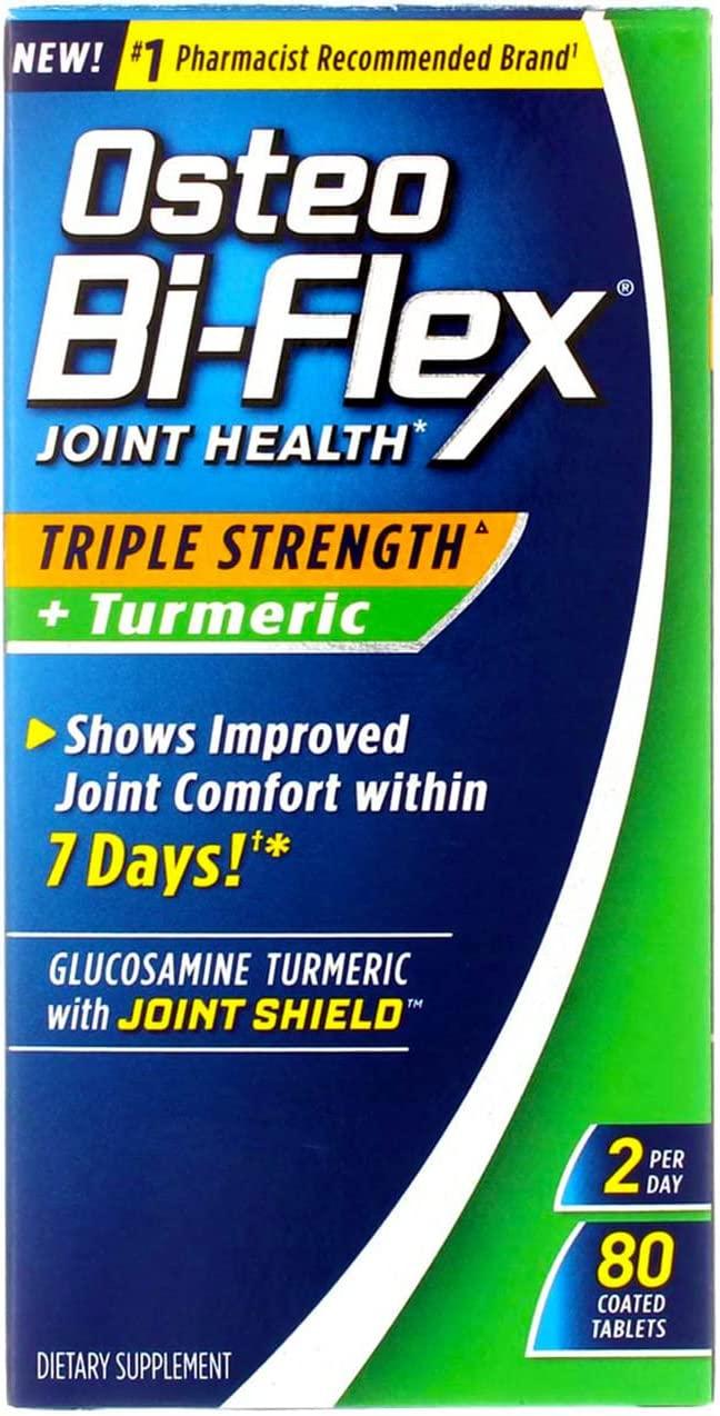 Osteo BiFlex Joint Health Triple Strength + Turmeric 80 Coated Tablets